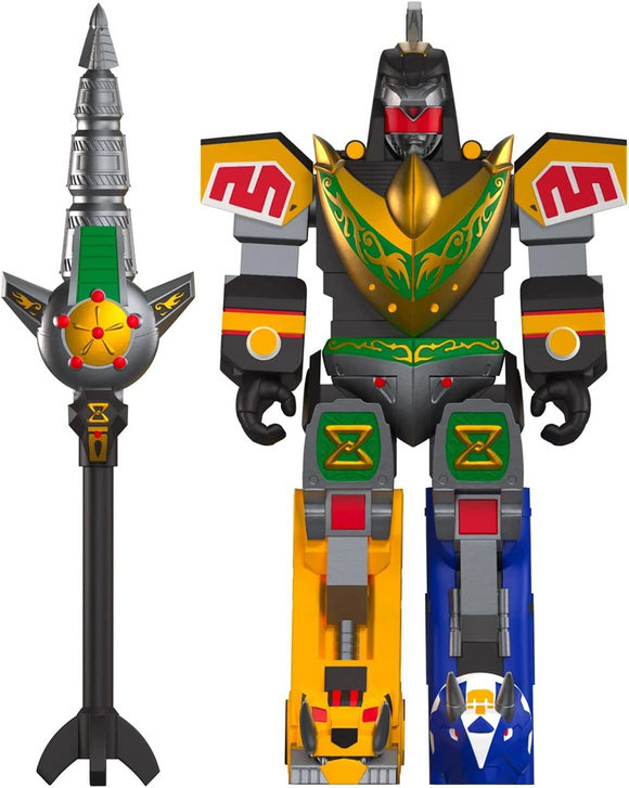 Super7 Mighty Morphin Power Rangers Dragonzord Battle Mode Wave 3 Reaction Figure