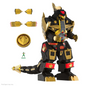 Super7 Mighty Morphin Power Rangers DragonZord (Black & Gold) Ultimates Figure
