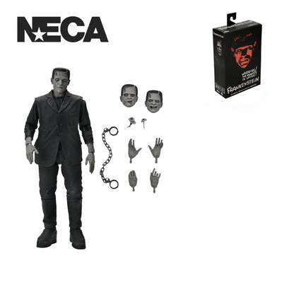 (NECA) Universal Monsters Ultimate Frankenstein's Monster  7" Scale Action Figure (Black & White)