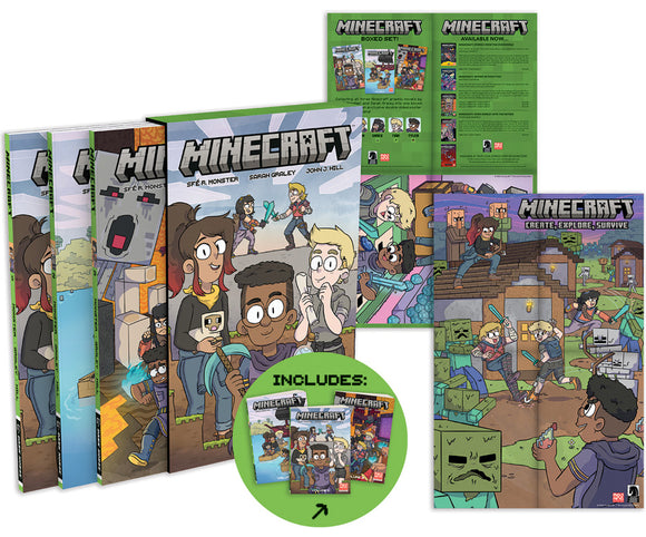 Dark Horse Minecraft Boxed Set (Graphic Novels)