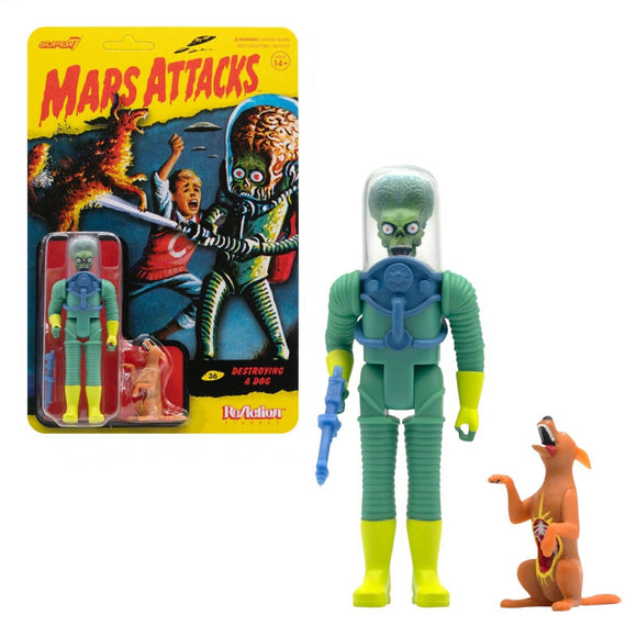 Super7 Mars Attacks Destroying a Dog Rection Figure