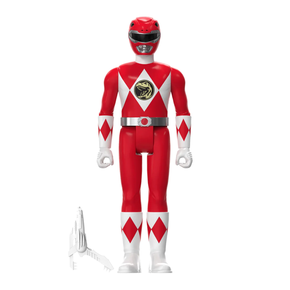 Super7 Mighty Morphin Power Rangers Red Ranger SDCC ReAction Figure