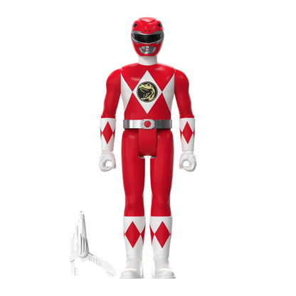 Super7 Mighty Morphin Power Rangers Red Ranger SDCC ReAction Figure