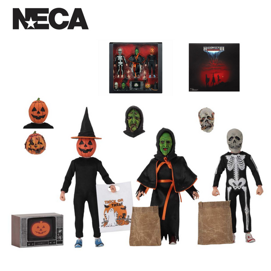 (NECA) Halloween 3 - Season Of The Witch 3 Pack 8" Scale