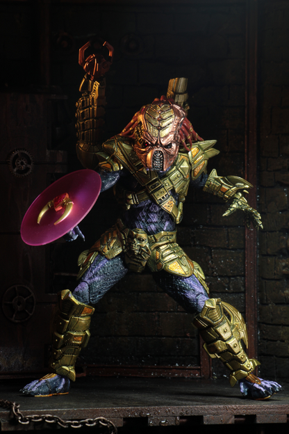 (NECA) Predator - 7" Scale Action Figure - Ultimate Lasershot Predator