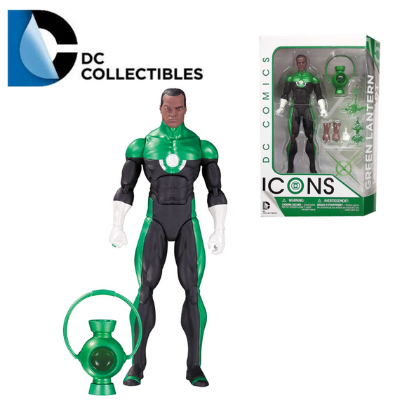 DC Comics Icons - Green Lantern John Stewart - Mosaic Action Figure