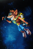 (NECA) Crash Bandicoot - 7" Scale Action Figure - Deluxe Crash with Jetpack