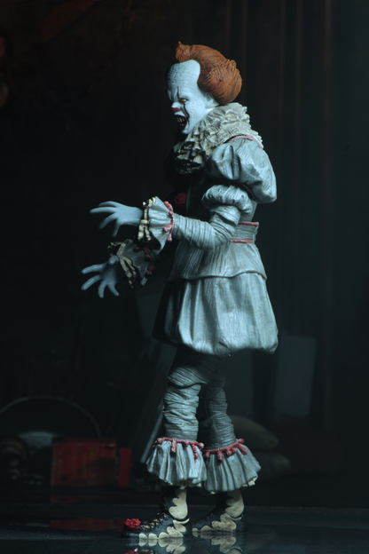 (NECA) IT - 7" Scale Action Figure - Ultimate "Dancing Clown" Pennywise