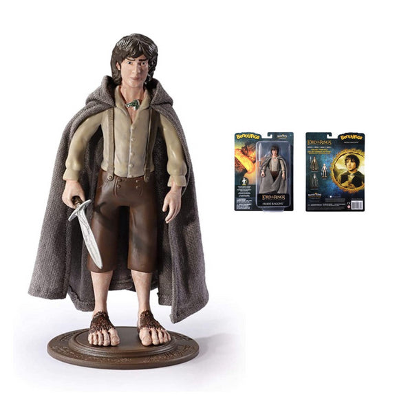 Noble Collection Lord of the Rings Frodo Baggins Bendyfig Action Figure