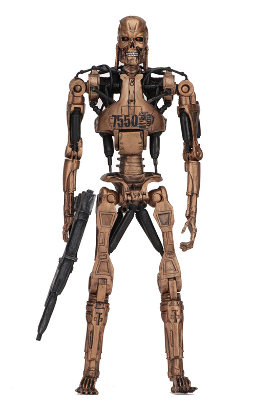 (NECA) Terminator 2 - 7" Scale Action Figure - Kenner Tribute - Metal Mash Endoskeleton