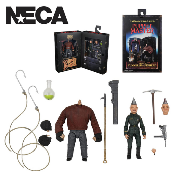 Puppet Master Ultimate Pinhead & Tunneler 2 Pack