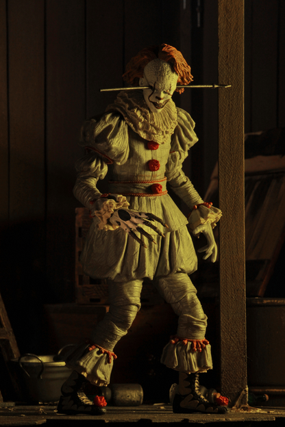(NECA) IT - 7" Scale Action Figure - Ultimate Well House Pennywise