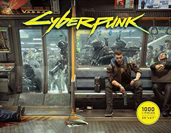 Cyberpunk 2077 Metrolife Puzzle