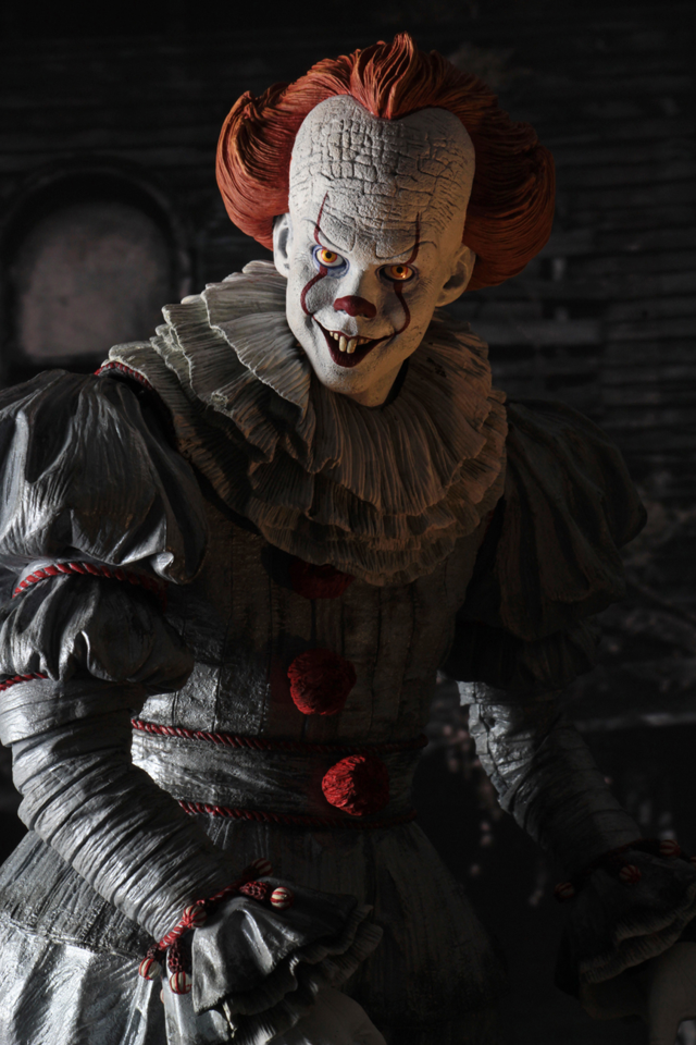 (NECA) IT - 1/4 Scale Action Figure - Pennywise (Skarsgård)