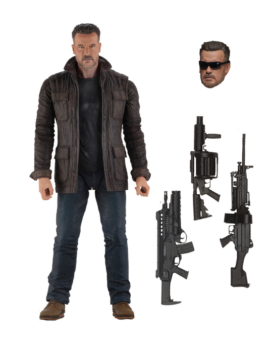 (NECA)Terminator Dark Fate (2019) - 7" Scale Action Figure - T-800