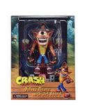 (NECA) Crash Bandicoot - 7" Scale Action Figure - Deluxe Hoverboard Crash