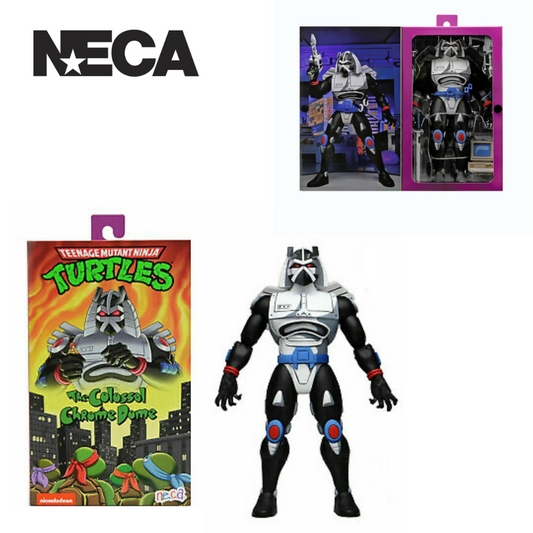(NECA) Teenage Mutant Ninja Turtles Ultimate Chrome Dome Action Figure 7" Scale