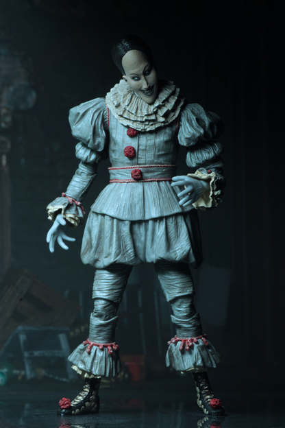 (NECA) IT - 7" Scale Action Figure - Ultimate "Dancing Clown" Pennywise