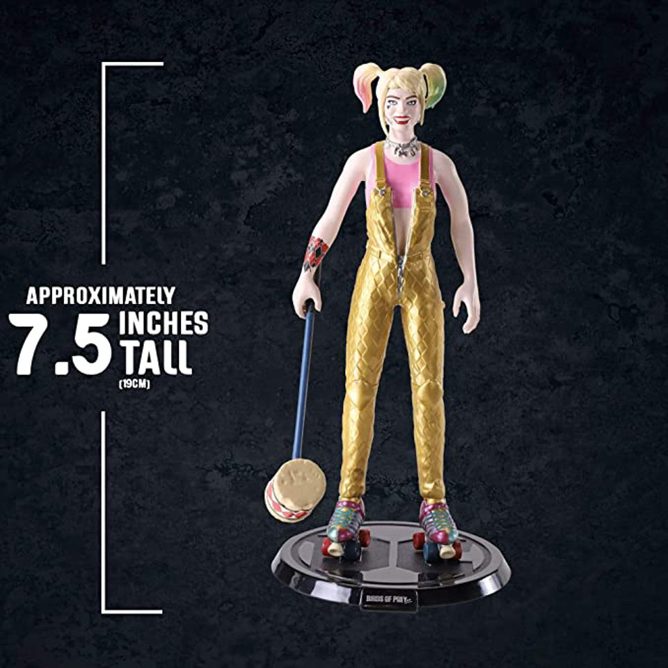 Noble Collection Harley Quinn Birds of Prey with Mallet
