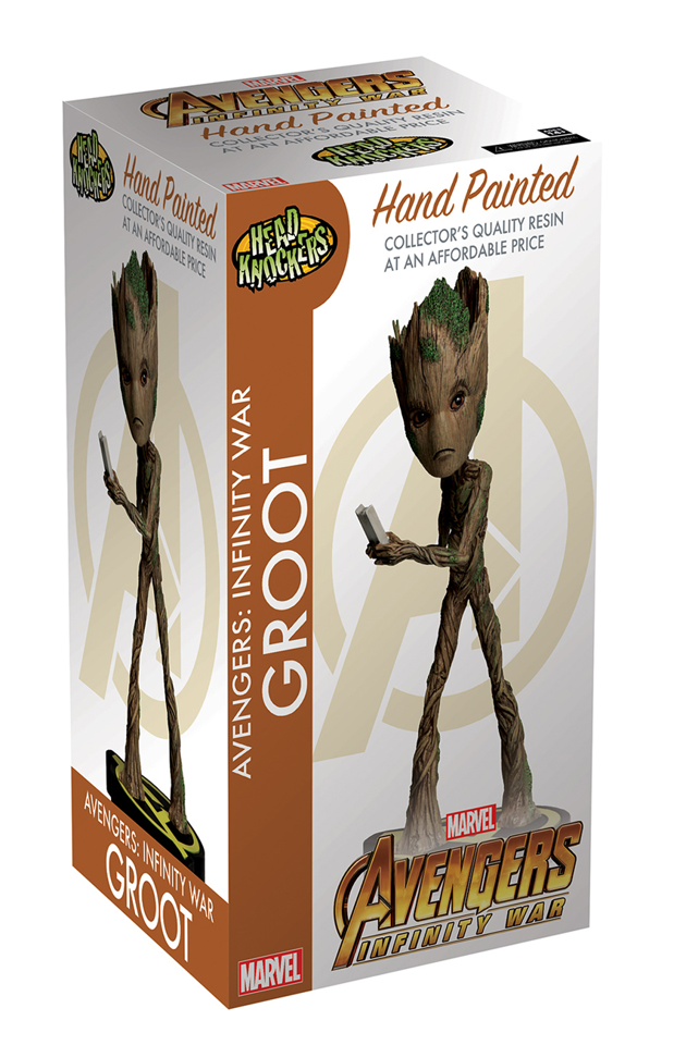 (NECA) Avengers: Infinity War - Head Knocker - Groot