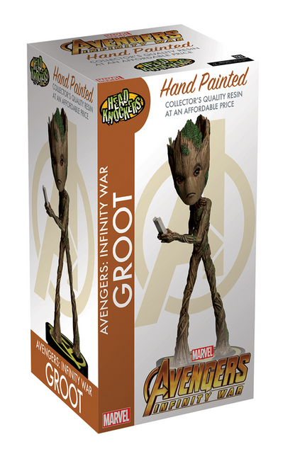 (NECA) Avengers: Infinity War - Head Knocker - Groot