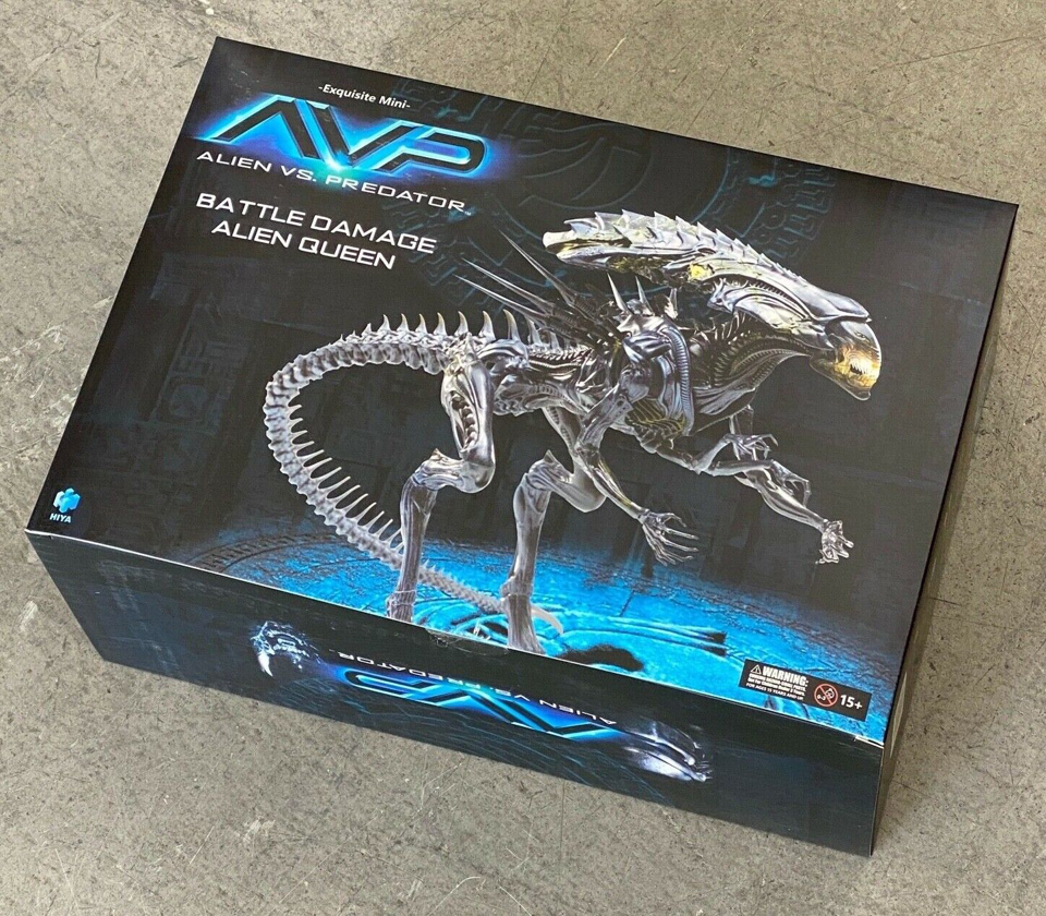 Hiya Toys Battle Damage Alien Queen PX Exquisite Mini Series 1:18