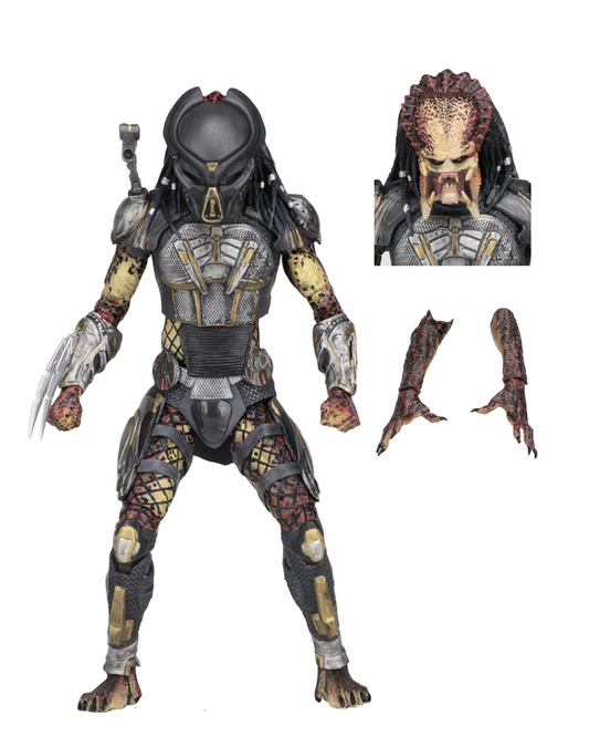 (NECA) Predator (2018) - 7" Scale Action Figure - Ultimate Fugitive Predator