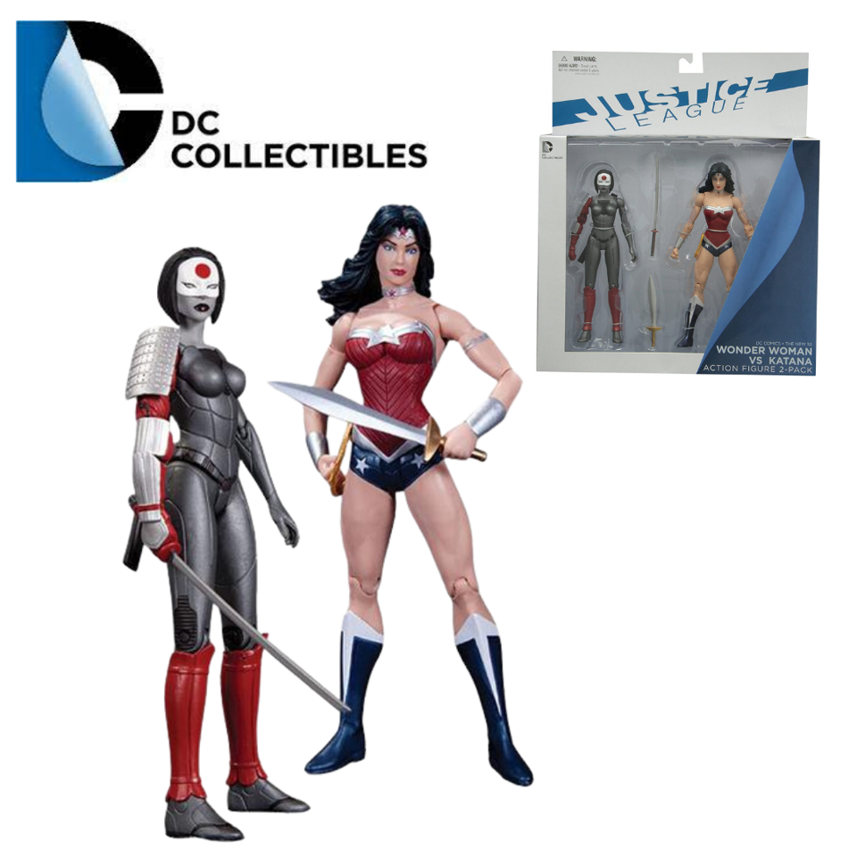 Justice League - New 52 - Wonder Woman vs Katana 2-Pack Action Figure
