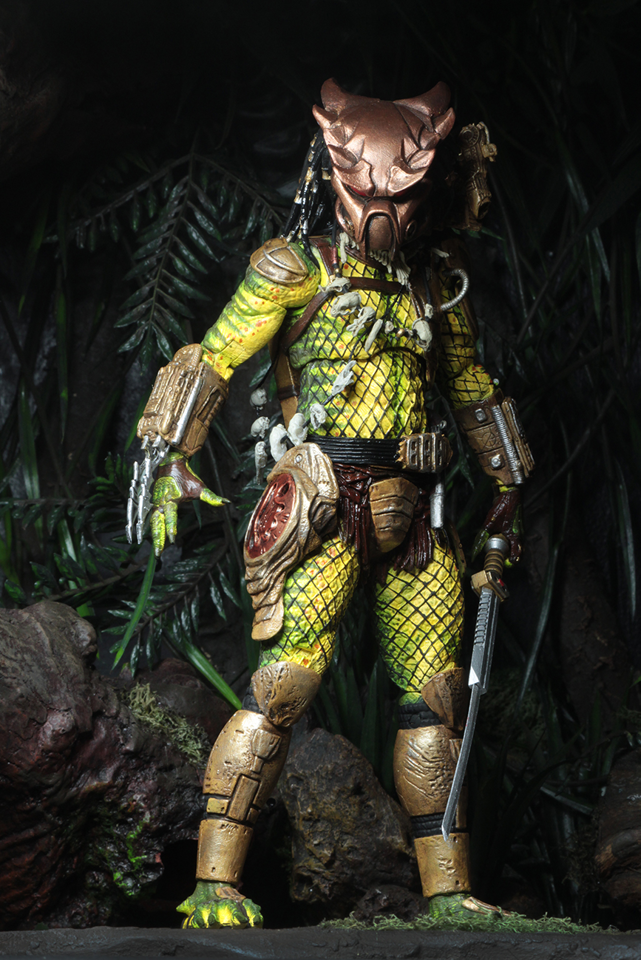 (NECA) Predator - 7" Scale Action Figure - Ultimate Elder: The Golden Angel