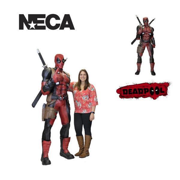 NECA Marvel Deadpool Life Size Figure Neverland Toys and