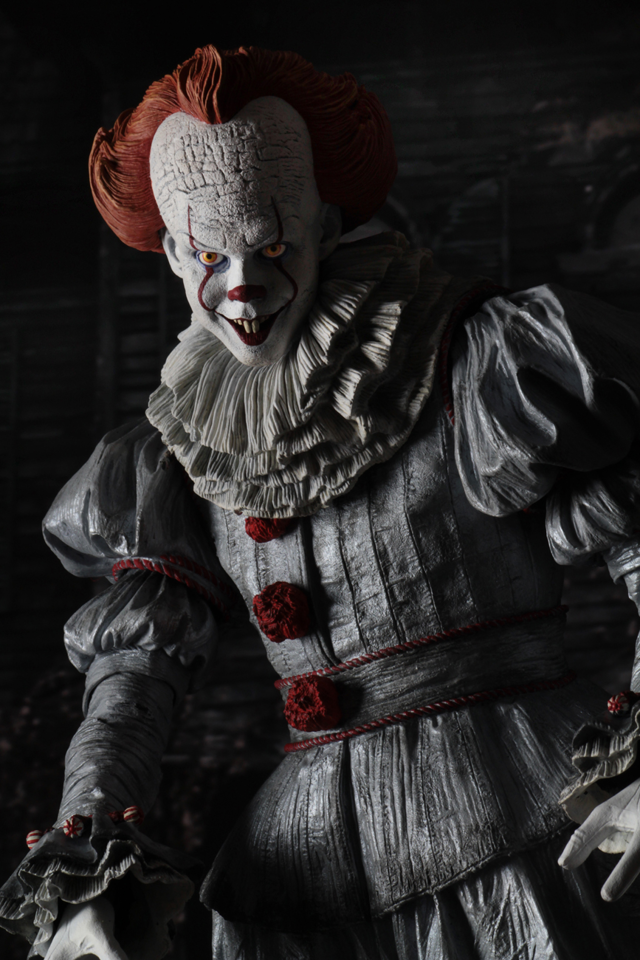 (NECA) IT - 1/4 Scale Action Figure - Pennywise (Skarsgård)