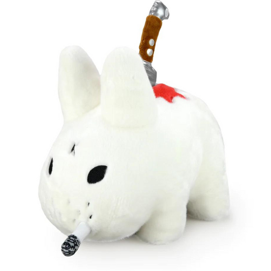 Kidrobot - Backstab Labbit 14" Plush by Frank Kozik- White