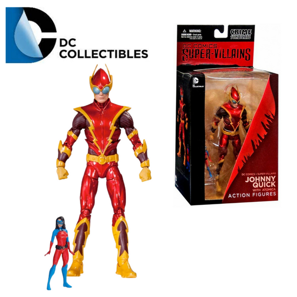 DC Comics - Super Villains - Johnny Quick and Atomica Action Figure