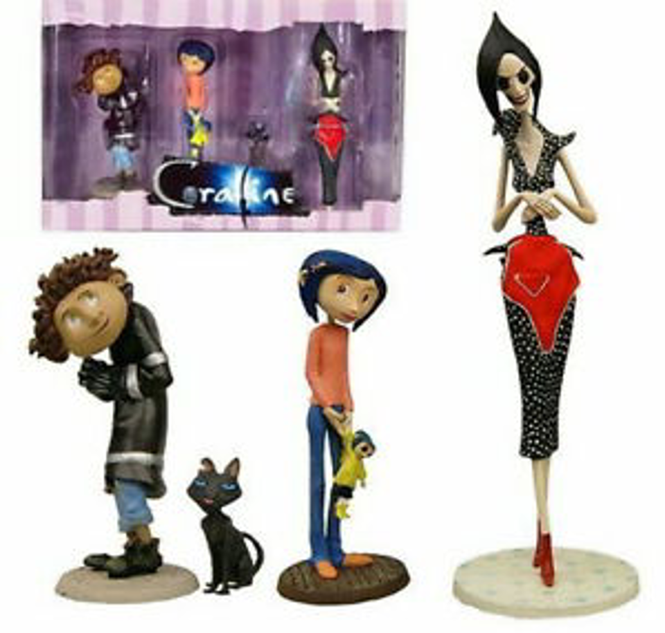 (NECA) Coraline - 3" PVC Figure - "Best Of" Set