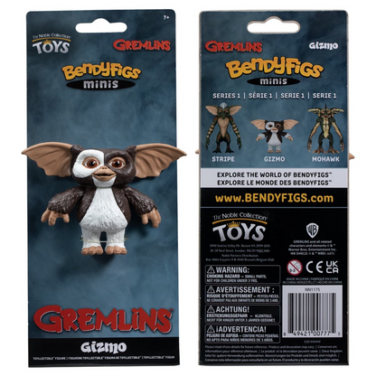Noble Collectibles Gremlins Gizmo Mini Bendyfig Figure