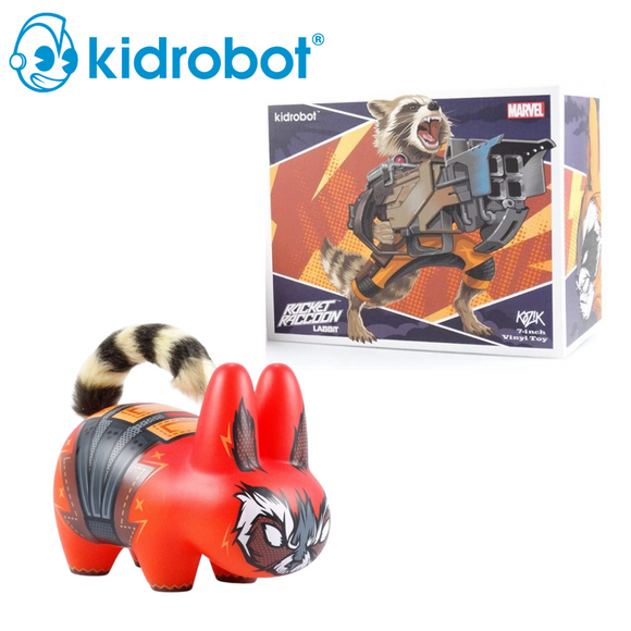 Kidrobot - Marvel – Labbit Rocket Raccoon 7” Vinyl Figure