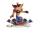 (NECA) Crash Bandicoot - 7" Scale Action Figure - Deluxe Hoverboard Crash