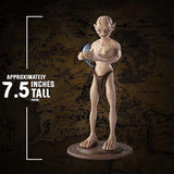 Noble Collection Lord of the Rings Gollum Bendyfig Action Figure