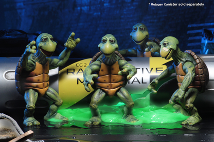 (NECA) Teenage Mutant Ninja Turtles (1990 Movie) - 1/4 Scale Action Figures - Baby Turtles Accessory Set