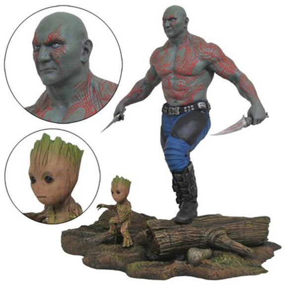 Marvel Gallery Statue - Guardians of the Galaxy - Drax & Baby Groot