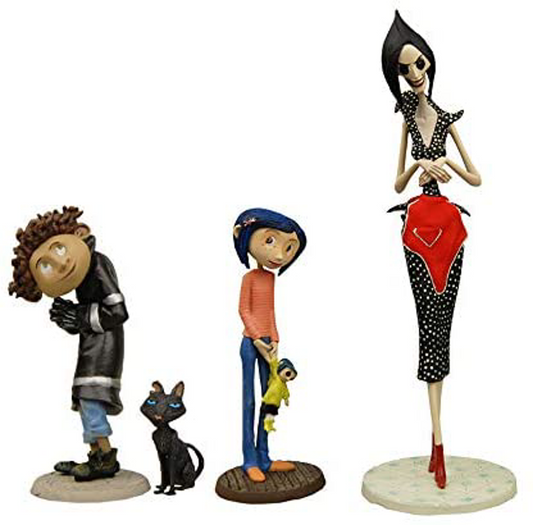(NECA) Coraline - 3" PVC Figure - "Best Of" Set