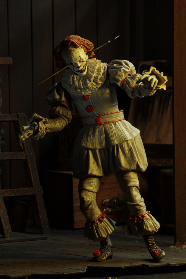 (NECA) IT - 7" Scale Action Figure - Ultimate Well House Pennywise