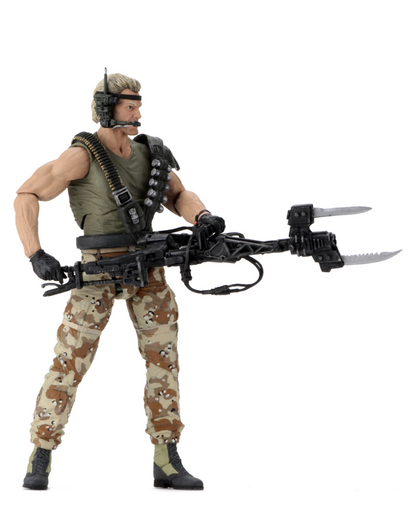 (NECA) Aliens - 7" Scale Action Figure - Space Marine Drake (Kenner Tribute)