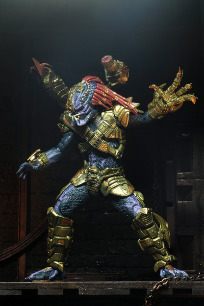 (NECA) Predator - 7" Scale Action Figure - Ultimate Lasershot Predator
