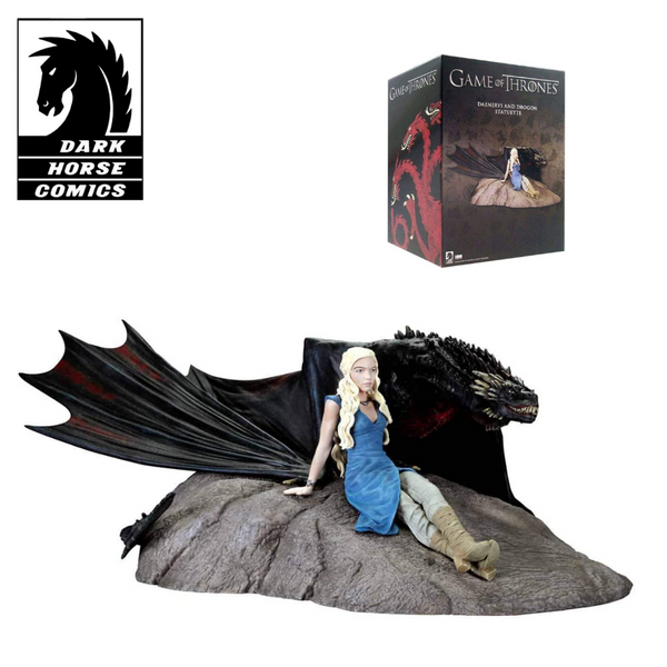 Dark horse game of thrones daenerys & drogon hot sale statuette