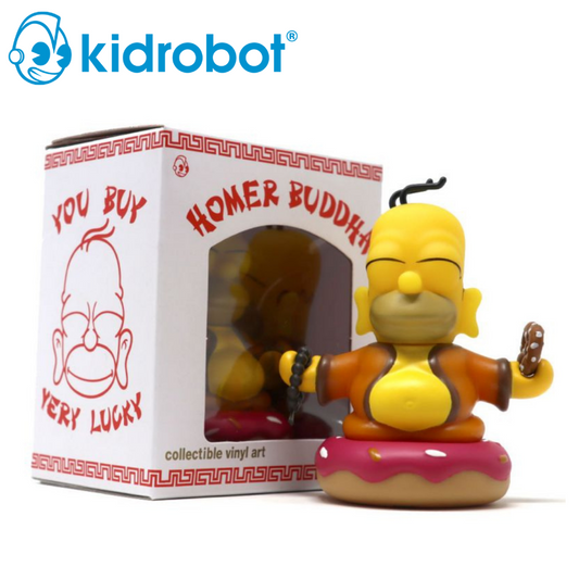 Simpsons Homer Buddha 3 Scale Vinly Fıgure