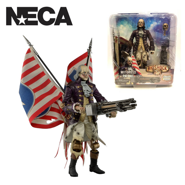 Bioshock Infinite Benjamin Franklin Patriot 9 Action Figure