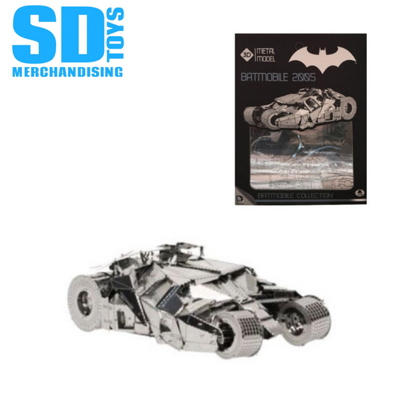 Batman Tumbler 3D Metallic Puzzle 3D Model Kit