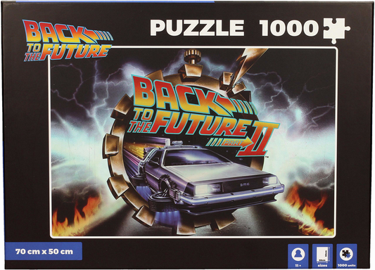 Back to the Future Delorean Outta Time Puzzle 1000 Pieces