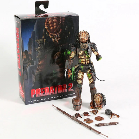 Predator - 7" Scale Action Figure - Ultimate Battle Damaged City Hunter